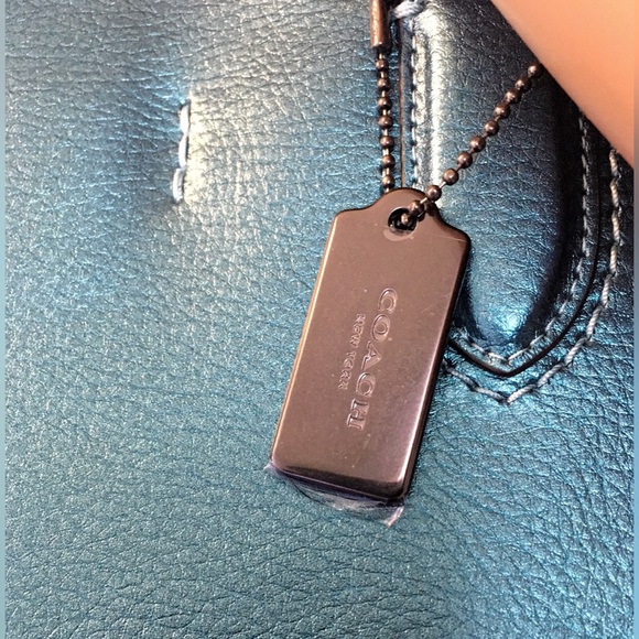 Coach Derby Leather Tote Bag Purse NWT - Picture 6 of 8